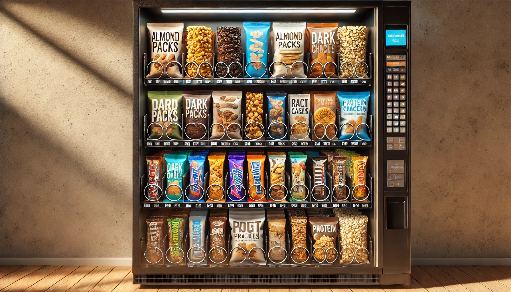 Healthy vending machine snacks