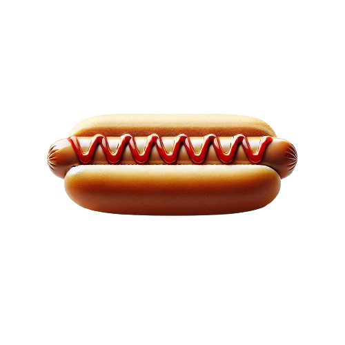 Hotdog with Ketchup